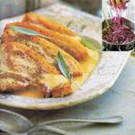 Pork Chops with Braised Red Cabbage
